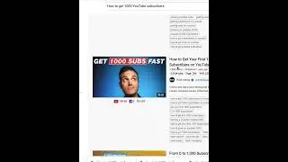 Why you are NOT getting YOUR FIRST 1000 SUBSCRIBERS ON YouTube
