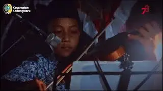 Pengukuhan Pasukan Pengibar Bendera, Kecamatan Kedungwaru, 16 Agustus 2023.