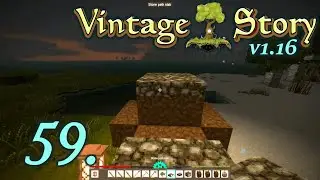 Constructing the Northern Bridge - Let's Play Vintage Story 1.16 Permadeath Part 59