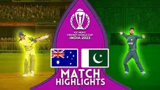 "Iftikhar Stuns Aussies!" | Pakistan Vs Australia | ICC World Cup 2023 Highlights | Real Cricket 22