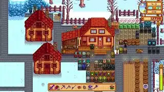 Stardew Valley - Подробное прохождение 80 ( Грандиозные планы , Конец 2 года , Прощание с Дедулей )
