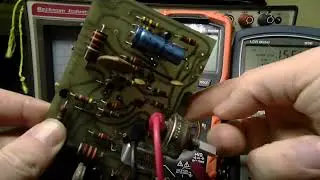 Acoustic Control ACC 260 Tremolo Reverb Board Curve Tracer Capacitor Check ESR LCR Meter Tant Update