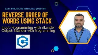 Reverse Order of Words | C++