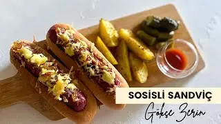 Çok Lezzetli ve Pratik Gerçek Sosisli Sandviç I Bir daha dışarıda yemeyeceksiniz!
