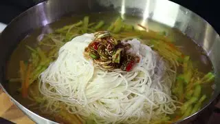 Don't use anchovies for the broth! Make amazing Janchi-guksu like this, they're really delicious