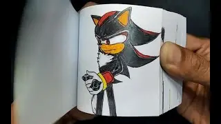 Shadow The Hedgehog Flipbook | Sonic Prime | FLIPAPER