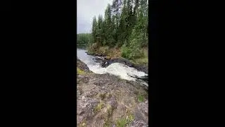 Карелия: Водопад Кивач