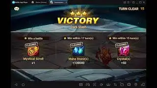 Summoners War - Battle Training Ground - Mock Battle 15 - 3 Stars