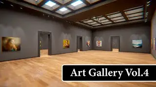 Art Gallery Vol 4 Assets 3D for Unity
