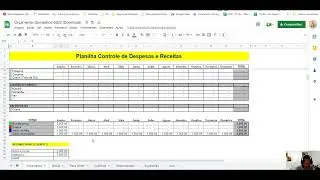 PLANILHA GRATUITA: CONTROLE SUAS  DESPESAS E RECEITAS | William Tôkis