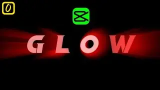 Glowing Text with Capcut  || Capcut Tutorial