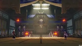 Ei vs. Kujou Kamaji | Raiden Shogun's Story Quest Cutscene