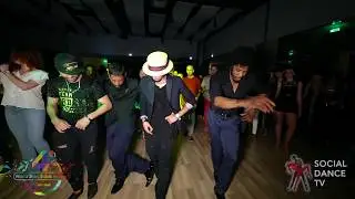 Eddie Torres Jr. , Terry , Fadi , Srini - Cha Cha Animation | 4th World Stars Salsa Festival