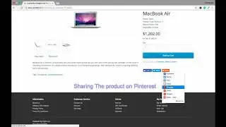 Pinterest Rich Pins Snippet - Opencart Extension