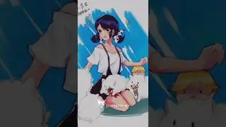 Adrien is jealous 😂 // #miraculous #shorts #viral #video #youtubeshorts
