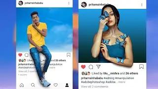 Instagram 3d photo frame effects || PicsArt tutorial
