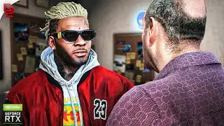 GTA V: 'Repossession' Mission on RTX™ 4090 - Ultra Realistic Ray-Tracing Graphics MOD Gameplay [4K]