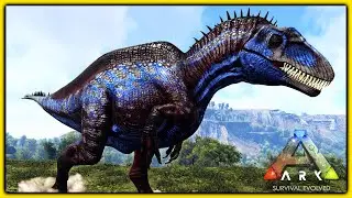 Acrocanthosaurus Taming! - Ark - Caballus Map - Ep 48