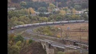 Электровоз ЭП20-048 и электропоезд ЭД9М-0157