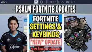 Psalm Fortnite Settings, Keybinds, Sensitivity, Gear and Setup Pro 2020 Update