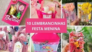 10 IDEIAS LEMBRANCINHAS FESTA MENINA