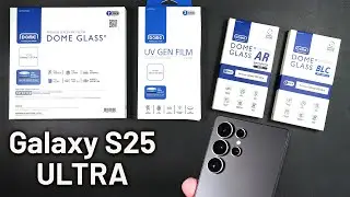 Galaxy S25 Ultra Whitestone Dome Glass Lineup Drop & Scratch TESTED!
