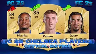 FC 25 Chelsea Players Official Ratings