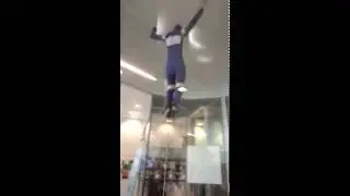 Indoor skydiving
