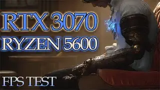 Lies of P FPS Test - RTX 3070 and Ryzen 5 5600 - 1080p Max Settings - DLSS on/off