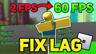 How To 🔧 FIX LAG ✔️ on Roblox IN 5 MINUTES