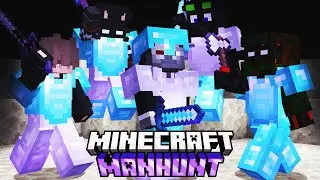EHTES VS 5 ŁOWCÓW - FINAŁ (MINECRAFT MANHUNT)