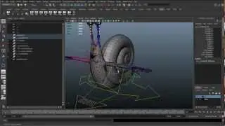 38 - Connecting up the advanced arm controls (Cartoon character rigging series)