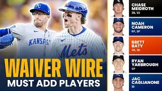 Fantasy Baseball Waiver Wire Pickups to Target | Must-Have Players to Add to Your Roster