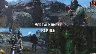 Mortal Kombat X Reptile Skyrim Mod
