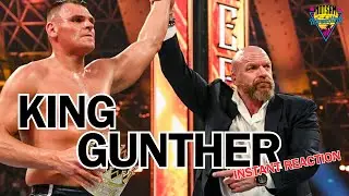 Gunther is King! King and Queen of the Ring Instant Reaction | Notsam Wrestling