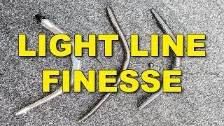Light Line Finesse Fishing | Bass Fishing