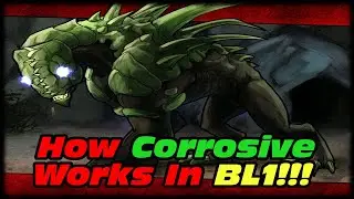 How Corrosive Elemental Effect Works In Borderlands GOTY!!! Borderlands Corrosive = Slag!!!