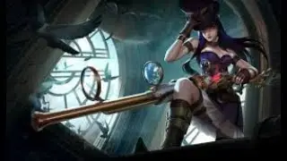 Caitlyn outplay in league of legends