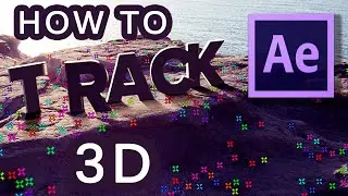 HOW TO use 3D Tracking in After Effects (Attach Objects to Walls & Ground)