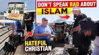 Hateful Christian Disrespects Islam & Then THIS HAPPENS!