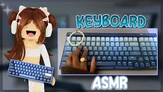 [MM2] KEYBOARD ASMR GAMEPLAY WITH HANDCAM + KEYBOARD UNBOXING