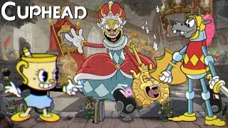 Cuphead: The DLC - All King of Games Challenges [No Damage | Ms. Chalice]