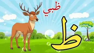 الحروف العربية للاطفال/كلمات تبدأ بحرف الظاء(ظ) الحروف الهجائية للاطفال بدون موسيقى/الحروف الأبجدية🐣