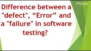 Difference between a 