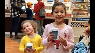 Handing Out Free Cups of Smiles and Cheer