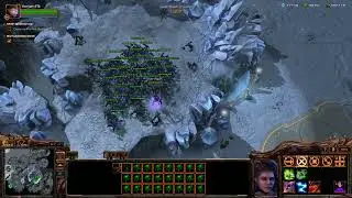 Starcraft 2 Easter Eggs | WARCRAFT 3 ARTHAS - THE LICH KING!!  (Harvest of Screams)