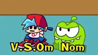 Friday Night Funkin' | V.S. Om Nom FULL WEEK + Cutscenes 