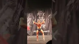 Bodybuilding posing routine from the FitX Birmingham competition | JJ Richards