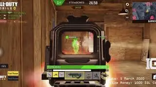 IGL 5 March 2020 Call of Duty Mobile: Free For All
