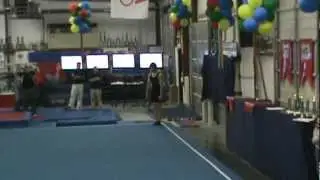 Floor routine at the Charleston Challenge 2013